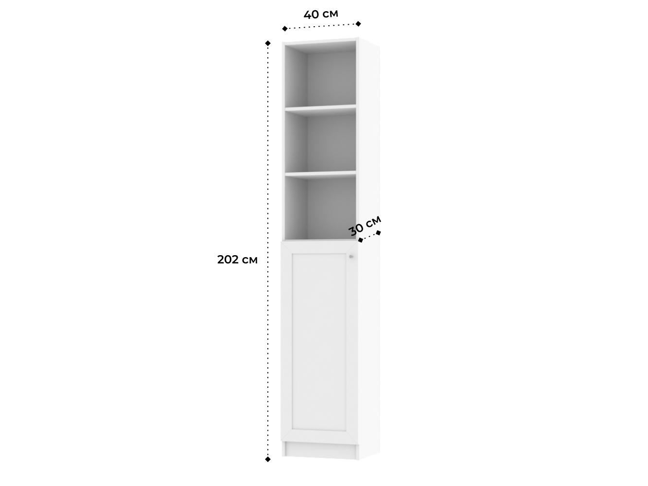 Книжный шкаф Билли 380 white ИКЕА (IKEA) изображение товара