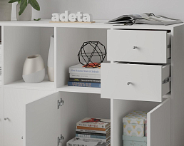 Изображение товара Стеллаж Билли 127 white ИКЕА (IKEA) на сайте adeta.ru